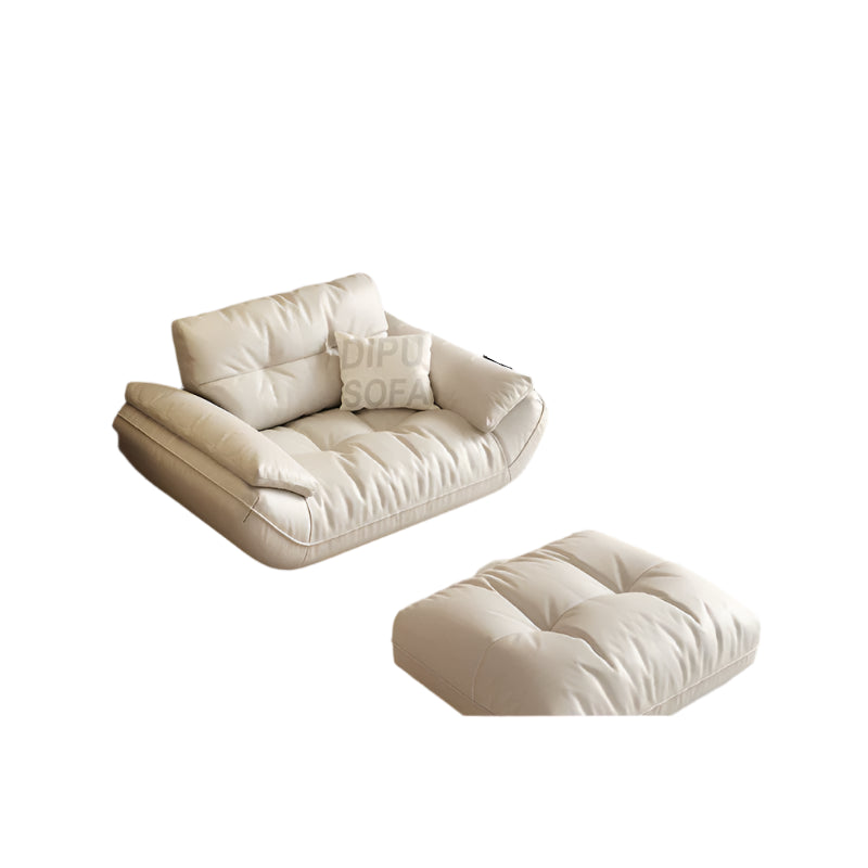 DIPU Felicity Cream Cowhide Cloud Sofa from DIPU