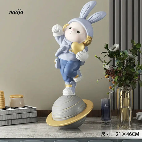 YUNCAN Leo Rabbit Floor Light Ornament from YUNCAN