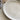 YASUKI Aria Elegant Pure White Ceramic Plate from YASUKI