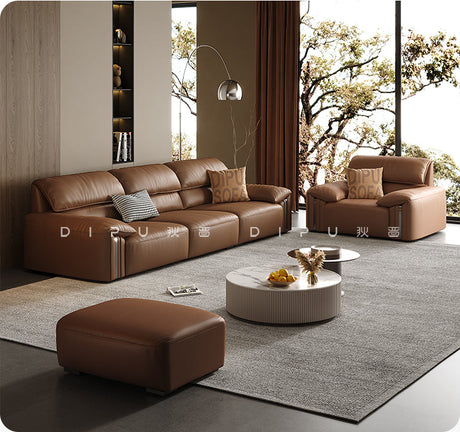 DIPU Kody Modern Retro Leather Sofa from DIPU