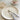 YASUKI Aria Elegant Pure White Ceramic Plate from YASUKI