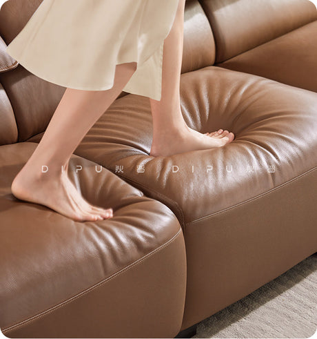 DIPU Kody Modern Retro Leather Sofa from DIPU