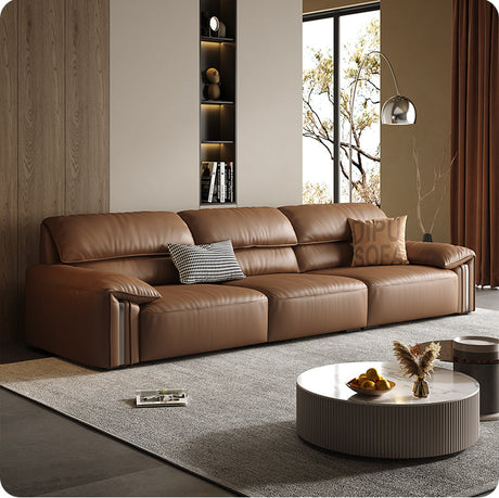 DIPU Kody Modern Retro Leather Sofa from DIPU