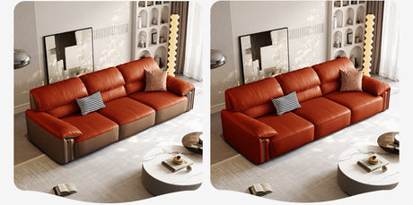 DIPU Kody Modern Retro Leather Sofa from DIPU