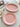 YASUKI Amara Elegant Pink Inkjet Ceramic Plate from YASUKI