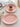 YASUKI Amara Elegant Pink Inkjet Ceramic Plate from YASUKI