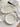 YASUKI Elowen Elegant Relief White Ceramic Tableware from YASUKI