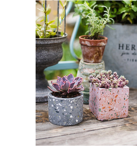 JUHAN Alhambra Creative Geometry Art Flowerpot from JUHAN