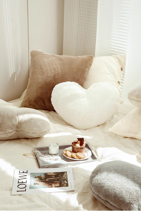 VANT Amaryllis Cozy Plush Winter Pillow Case from VANT