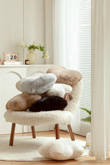VANT Amaryllis Cozy Plush Winter Pillow Case from VANT