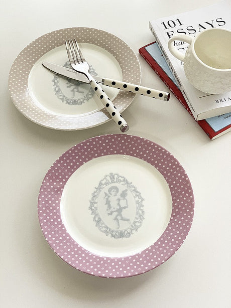 YASUKI Elowen Elegant Ceramic Dinner Plate from YASUKI
