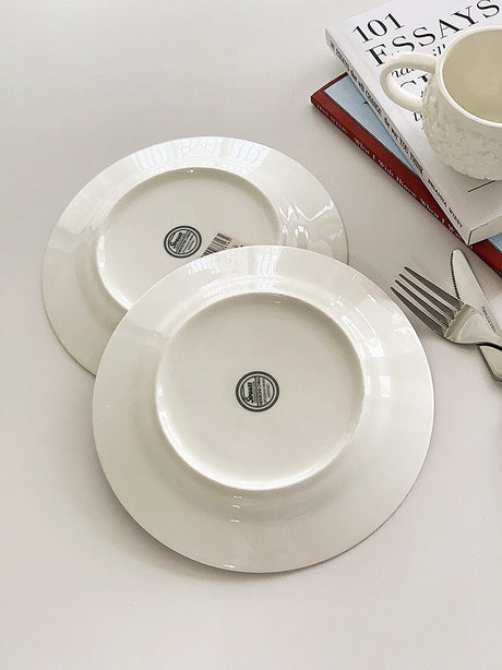 YASUKI Elowen Elegant Ceramic Dinner Plate from YASUKI