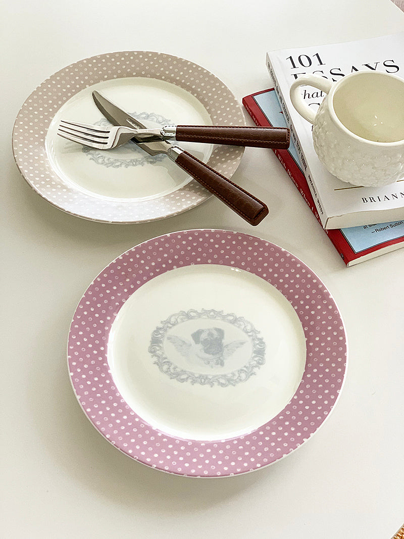 YASUKI Elowen Elegant Ceramic Dinner Plate from YASUKI