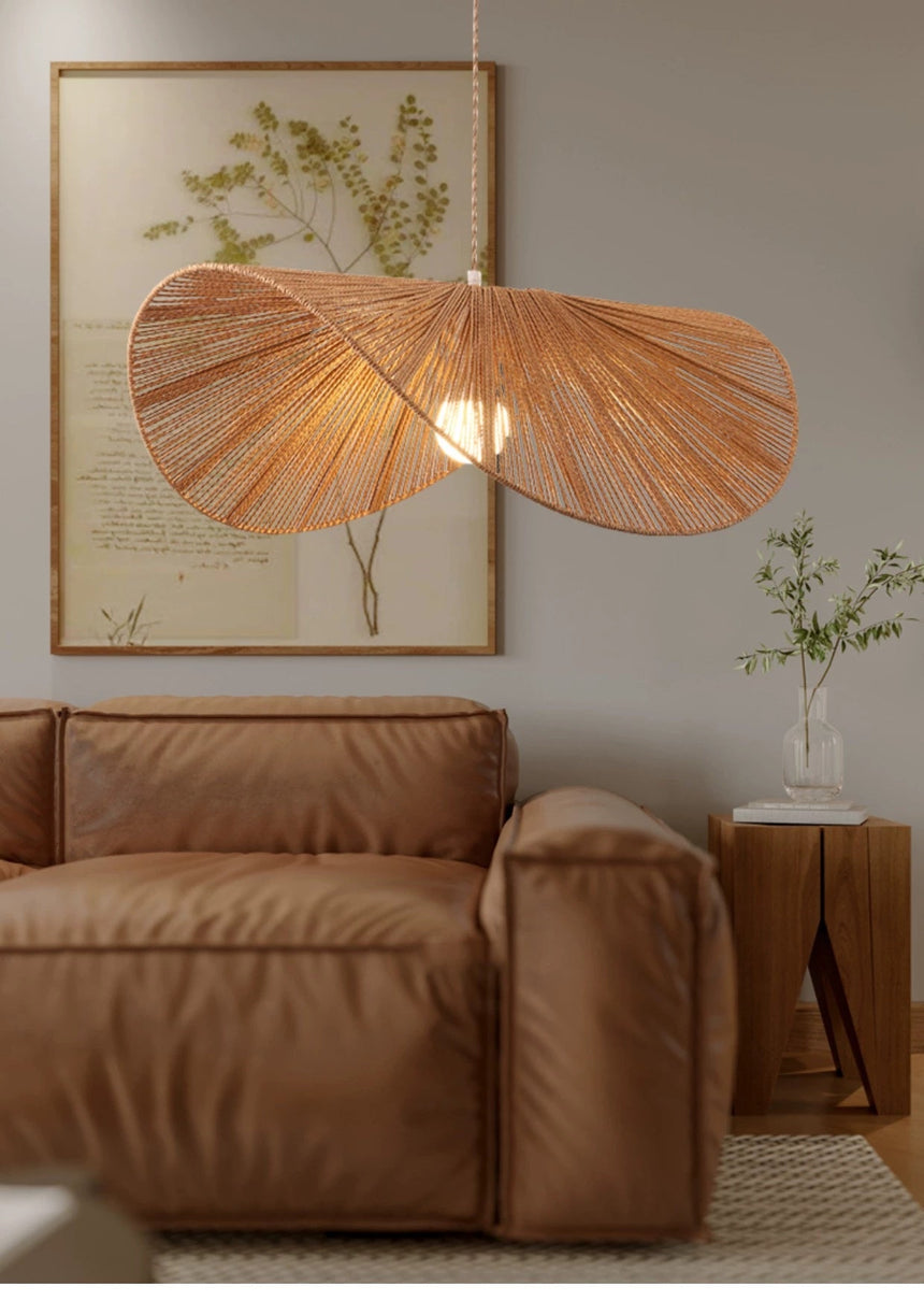 ZHONGSHAN Japanese Woven Rope Chandelier from HOBBYTREE