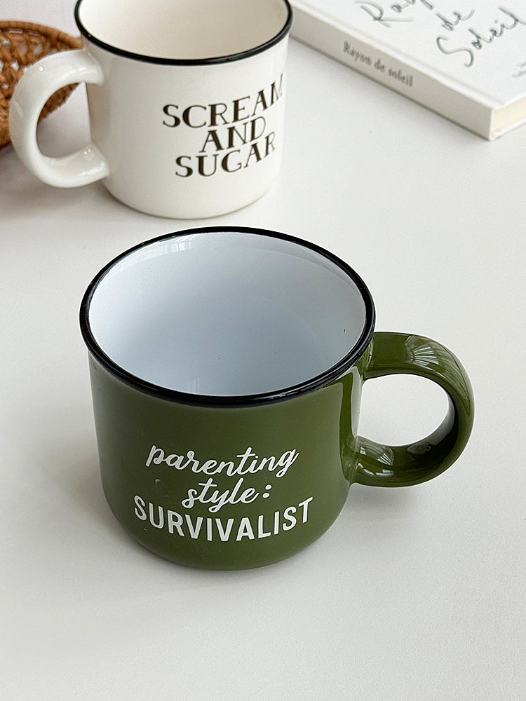 YASUKI Anabelle Stylish Large-Capacity Ceramics Cup from YASUKI