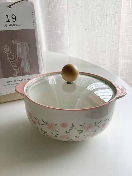 YASUKI Elowen Elegant Floral Design Bowl Set from YASUKI