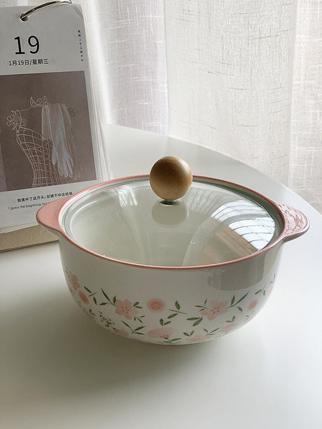 YASUKI Elowen Elegant Floral Design Bowl Set from YASUKI