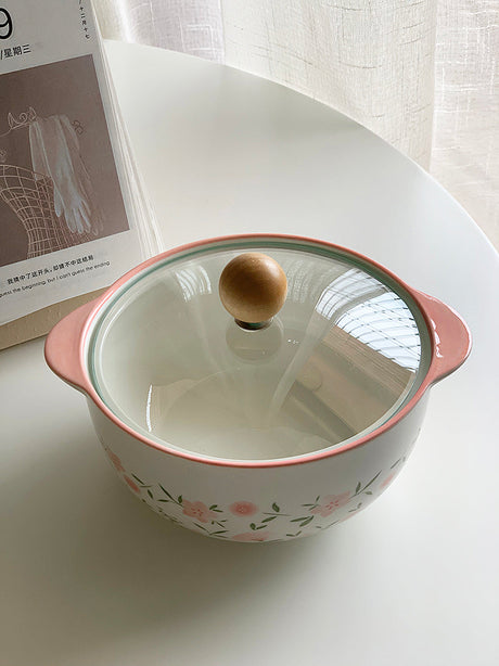 YASUKI Elowen Elegant Floral Design Bowl Set from YASUKI
