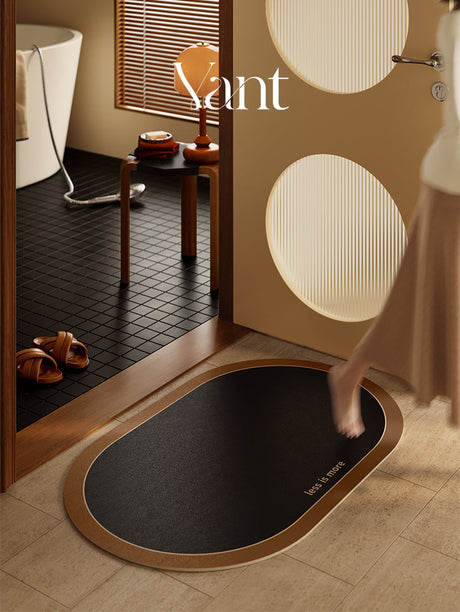 VANT Seraphina Ultra-Absorbent Quick-Dry Bathroom Mat from VANT