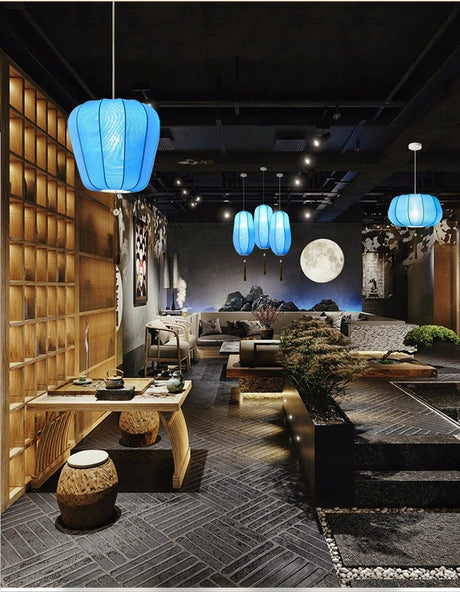 ZHONGSHAN Chinese Fabric Chandelier for Restaurants from ZHONGSHAN