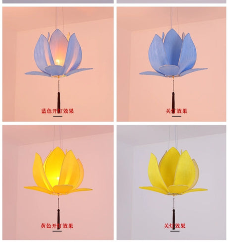 ZHONGSHAN Lotus Chandelier for Zen Restaurant from ZHONGSHAN