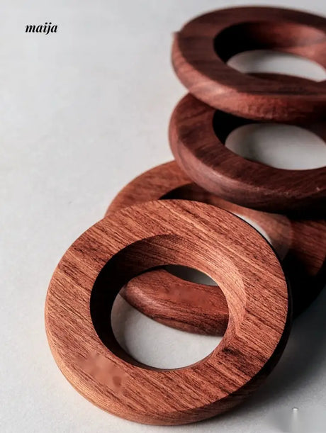 JOTO Handcrafted Coffee Filter Cup Solid Wood V60 Pink from MOSE