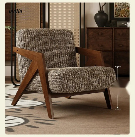 SMALL HIBISCUS Wabi-Sabi Retro Chair from SMALL HIBISCUS