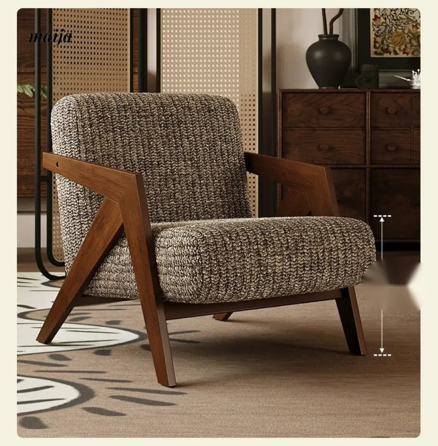 SMALL HIBISCUS Wabi-Sabi Retro Chair from SMALL HIBISCUS