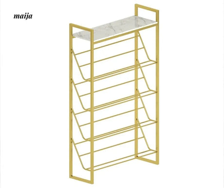 YUJIA Nordic Iron Shoe Rack Multi-Layer Storage from YUJIA