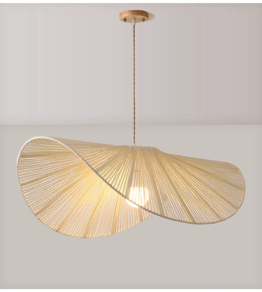 ZHONGSHAN Japanese Woven Rope Chandelier from HOBBYTREE