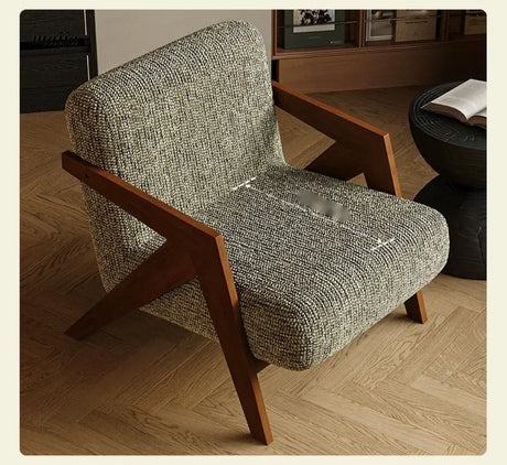 SMALL HIBISCUS Retro Wabi-Sabi Chair from SMALL HIBISCUS