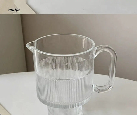 BANKE Large Capacity Fruit Tea Transparent Glass Cup from BANKE