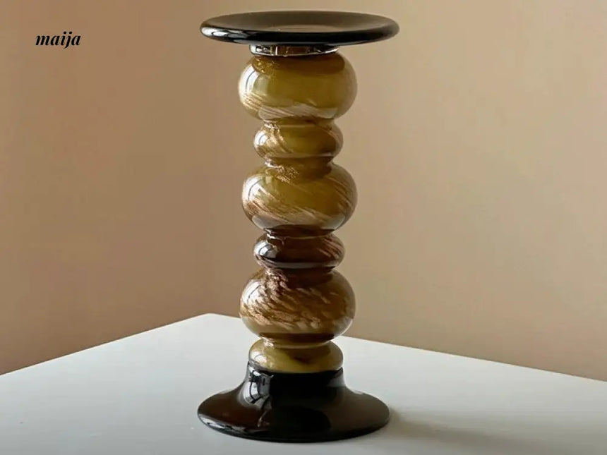 GUIFOU Gold Handmade Candle Holder from GUIFOU