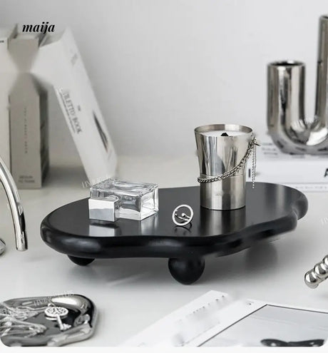 LIVINGPLUS Decorative Desktop Storage Tray from LIVINGPLUS