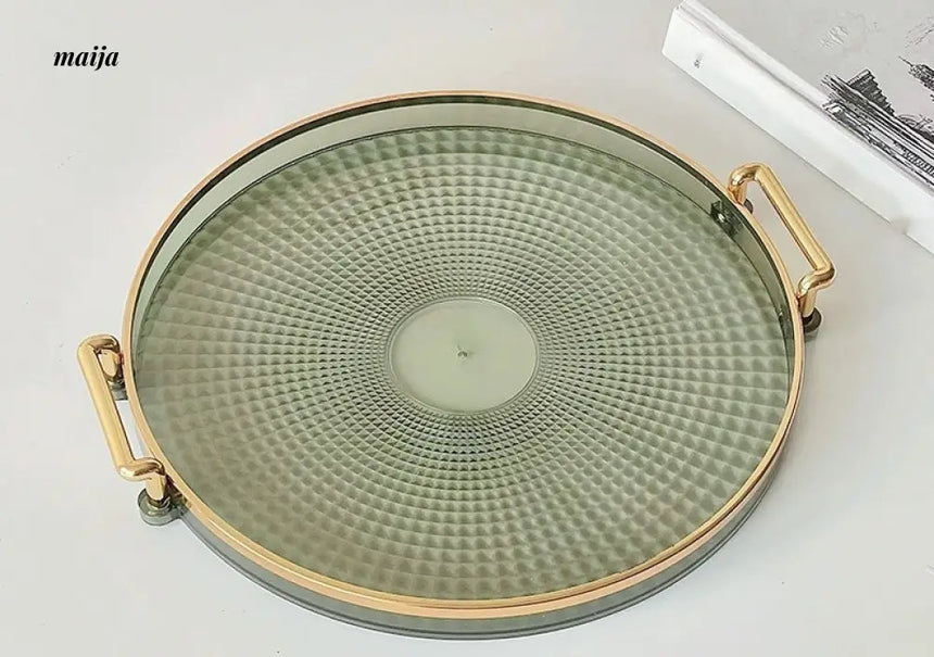 BANKE High-End Light Luxury Plastic Fruit Plate from BANKE