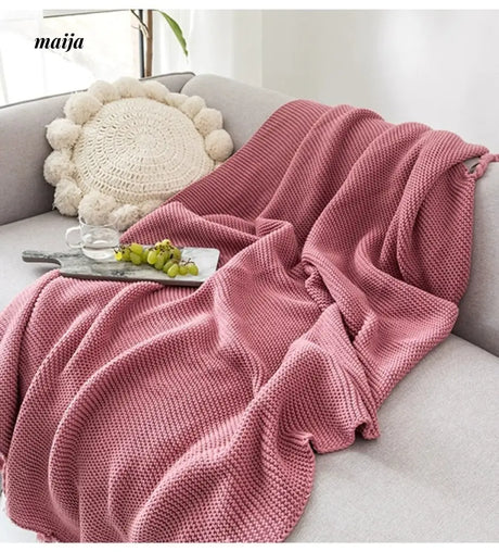 MAN YUE HOME Scandinavian Knitted Duvet with Cotton for Winter Use from MAN YUE HOME
