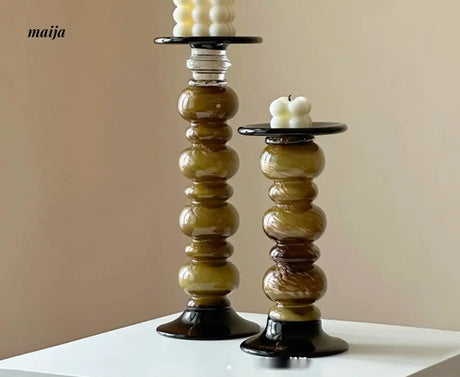 GUIFOU Gold Handmade Candle Holder from GUIFOU
