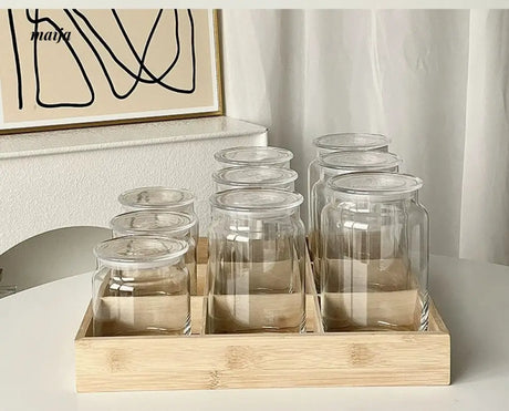 BANKE Transparent Glass Sealing Storage Tank from BANKE