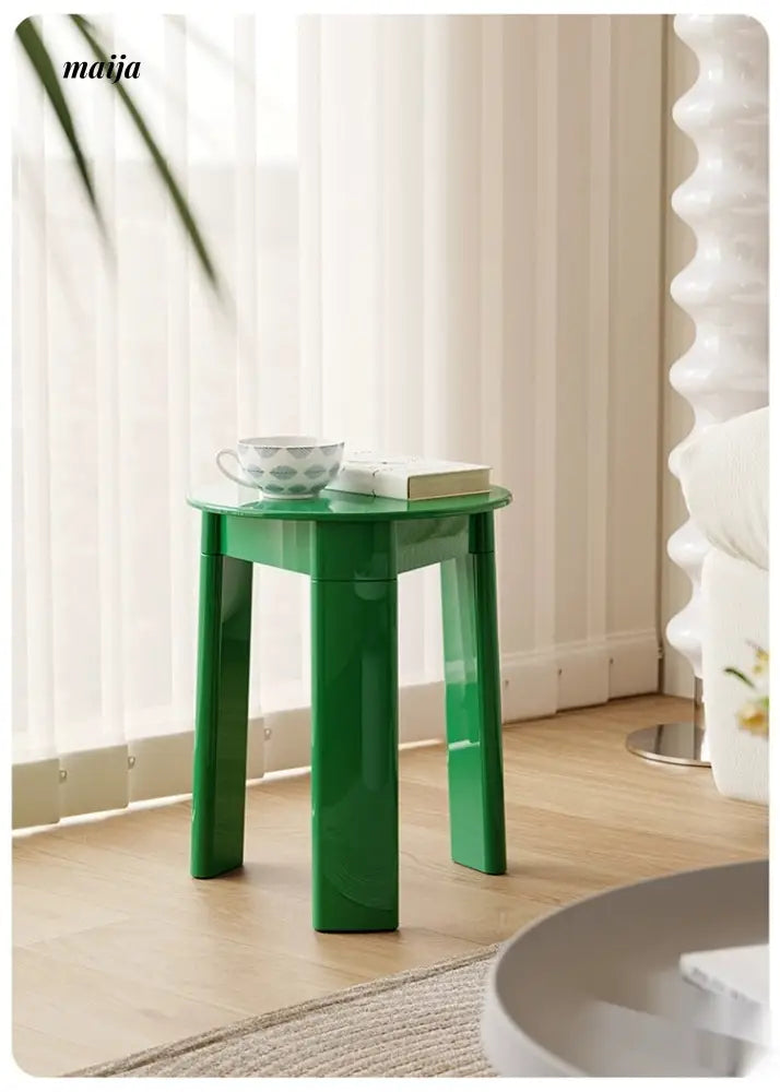 LOWERLEFT Designer Low Round Stool from HOBBYTREE