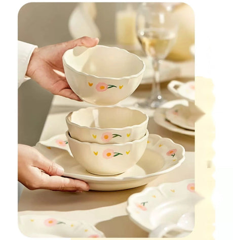 MOSE Creamy High-Quality Tableware Set from MOSE