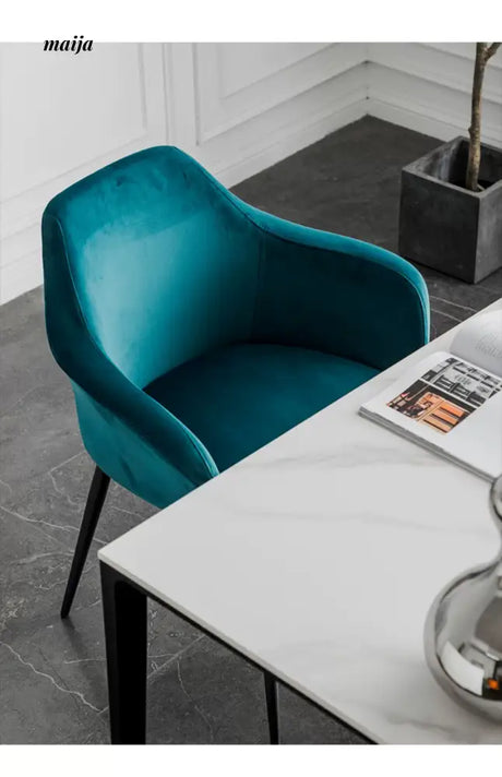 LAZYSPACE Alice Leather Dining Chair from LAZYSPACE
