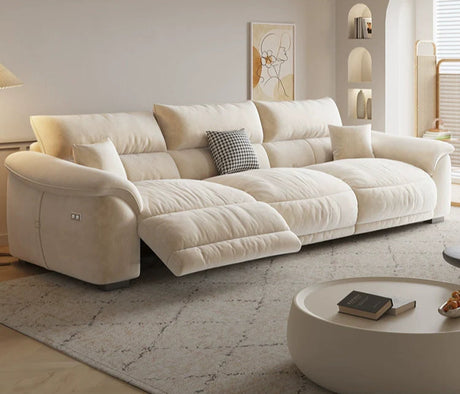 LATE AUTUMN Universal Electric Minimalist Cream Sofa from LATE AUTUMN