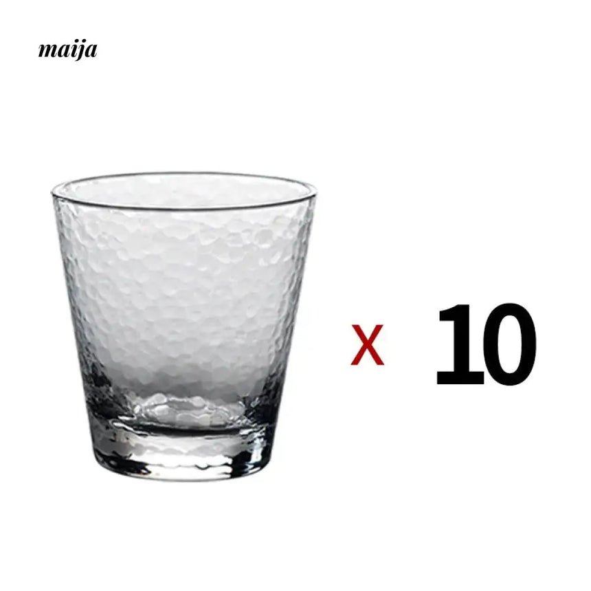 JOTO Japanese Glass Water Cup Beer Cold Drink Cup from MOSE