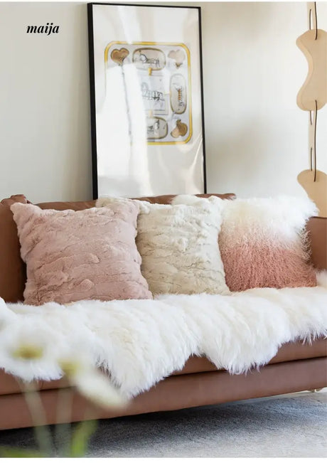 MISTYWOOD Plush Pillow with Modern Pillowcase from MISTYWOOD