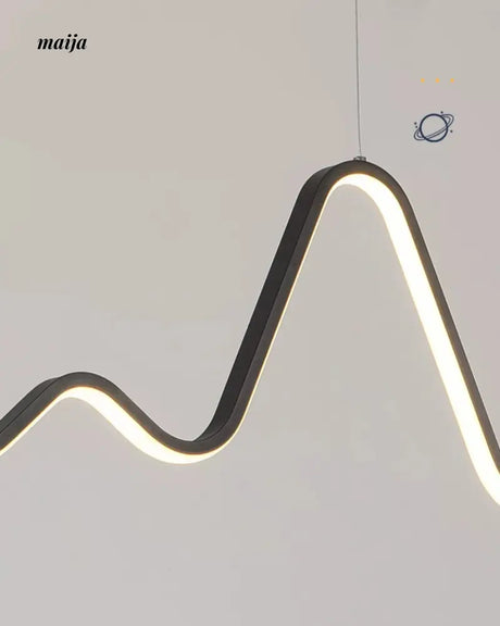 GVG Moon and Mountain Ceiling Lamp from GVG
