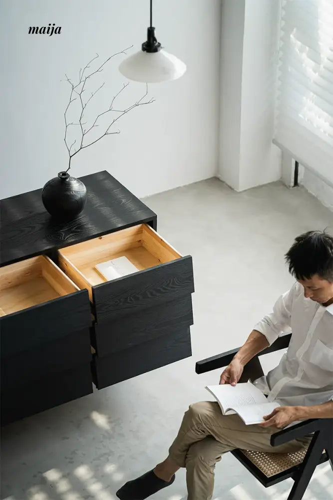 JUWU Atlanta Solid Wood Cabinet from maija