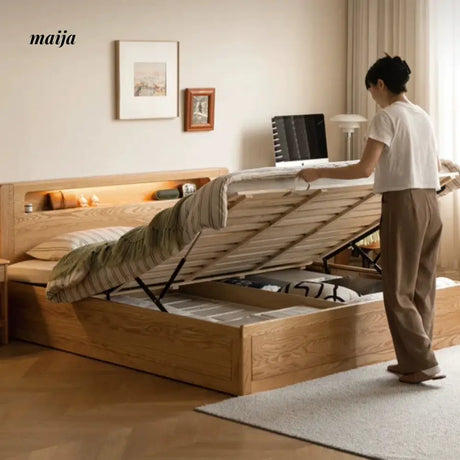 GENJI Elysia Solid Wood Box Bed from GENJI
