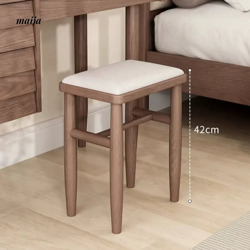 FUYUKI Lawton Dressing Stool from KENZAKI