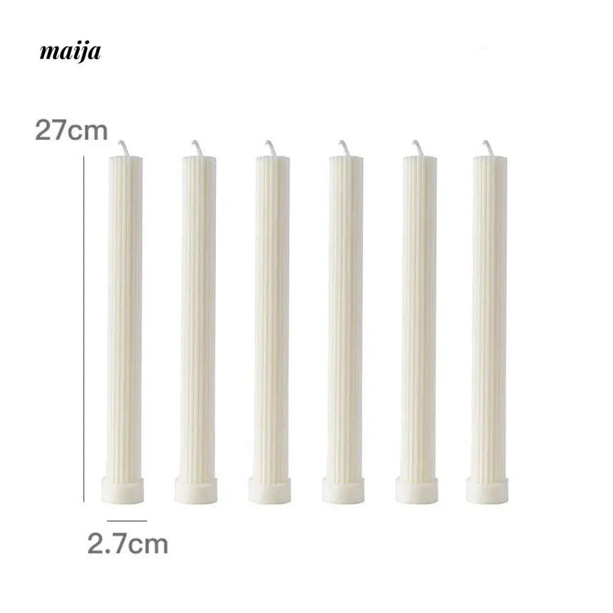 Pastel Roman Column Candle from maija