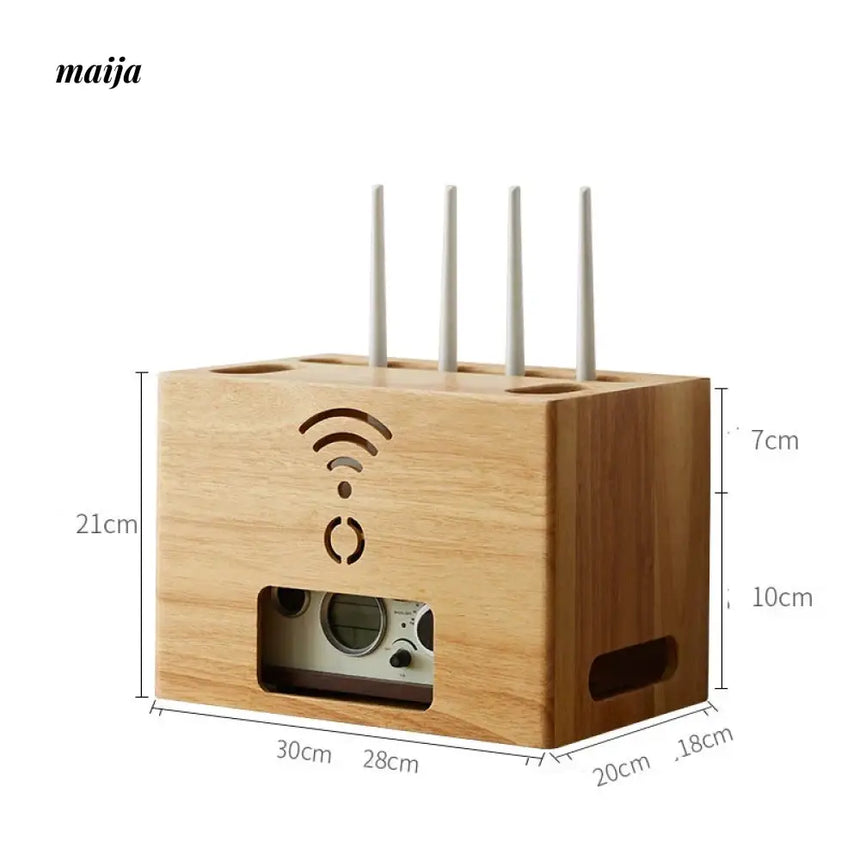 KIMACHI Wooden Router Storage Box from KIMACHI